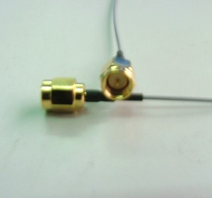 SMA st. plug for 1.32(gold)